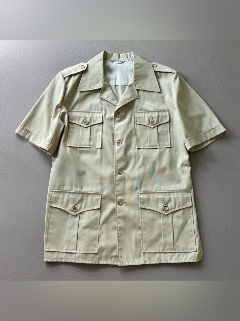 Vintage Taylor’s Bench Military Safari Shirt Jacket